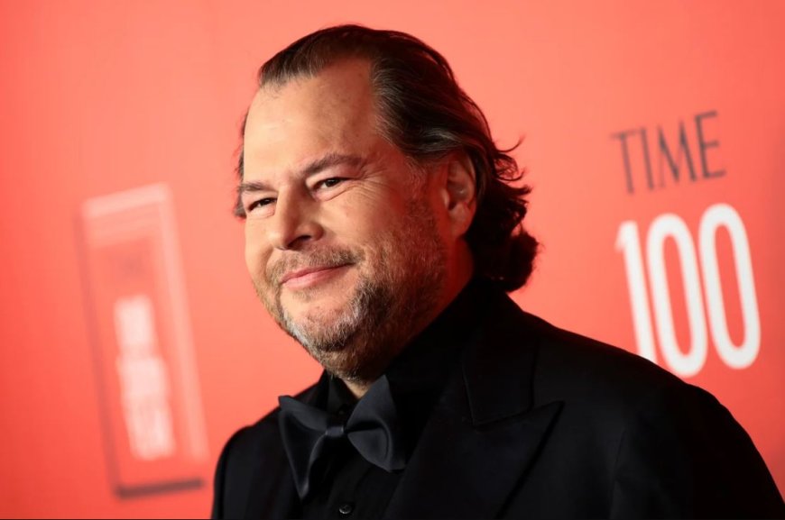 Marc Benioff is in talks to sell media company Time to Antenna Group